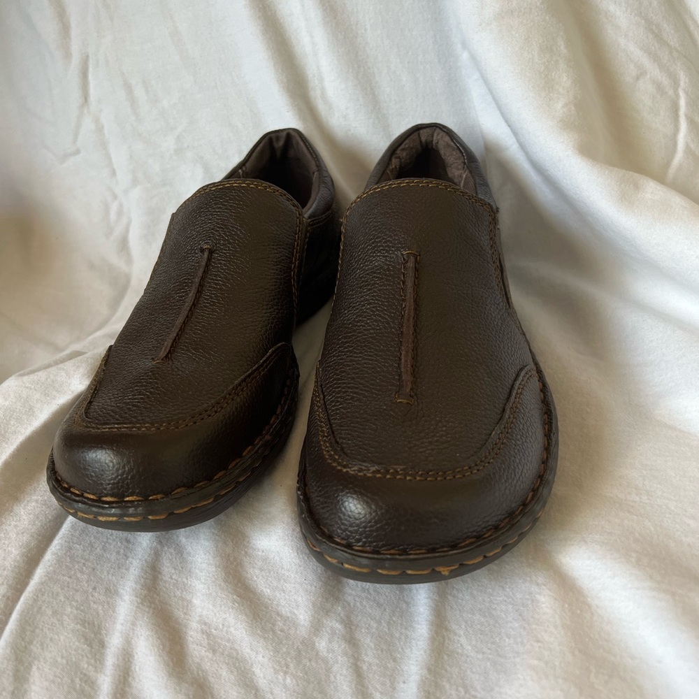 BOC Brown Leather Flats